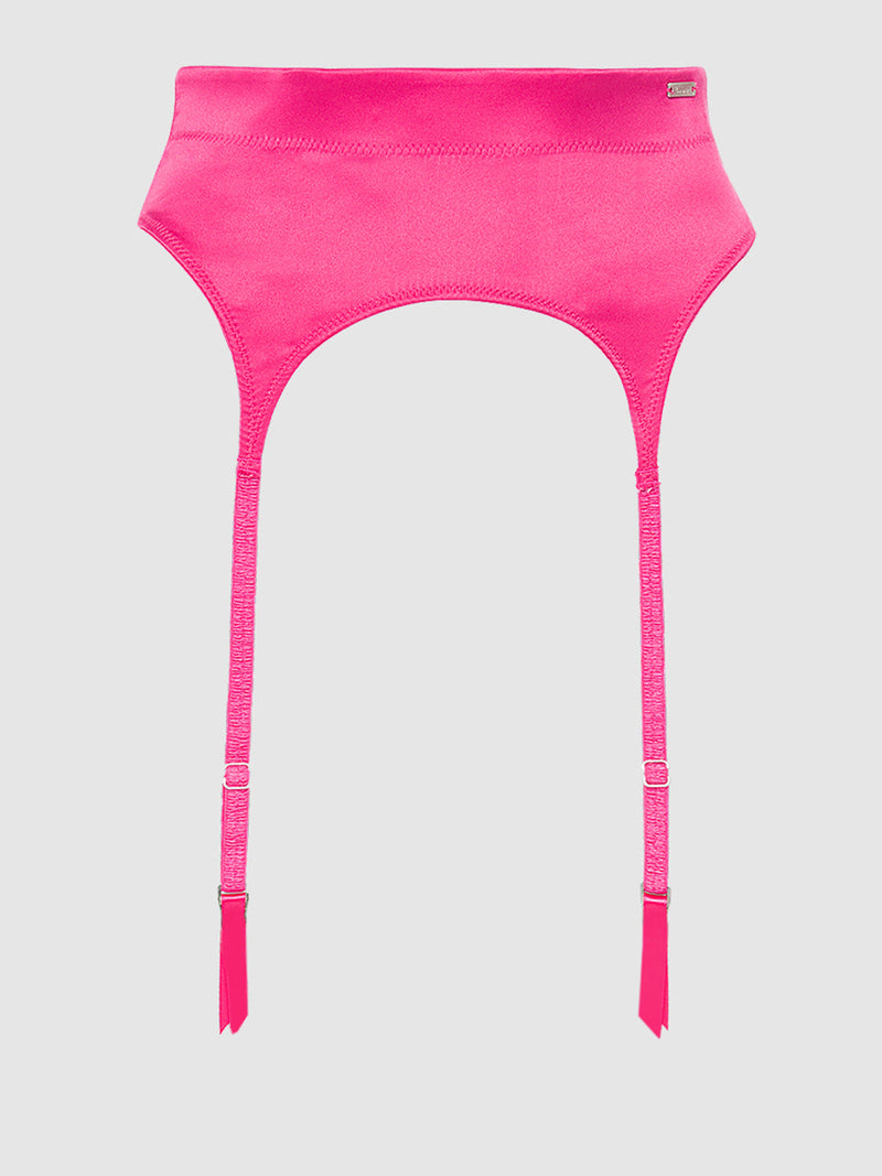Petra Satin Garter - Fredericks of Hollywood
