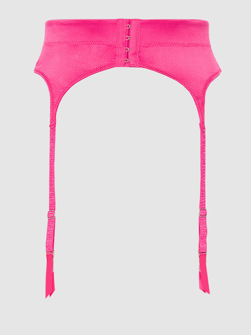 Petra Satin Garter - Fredericks of Hollywood