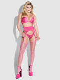 Petra Satin Garter - Fredericks of Hollywood