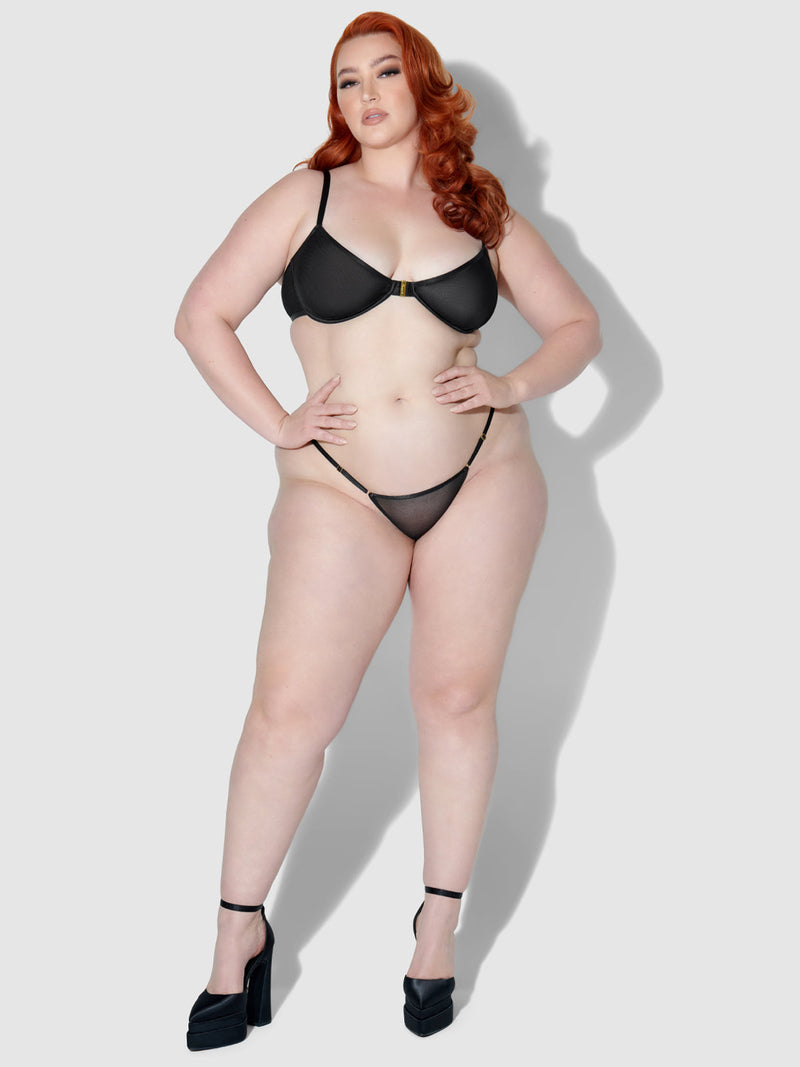 Alanza Ultra Fine Mesh G-String - Fredericks of Hollywood