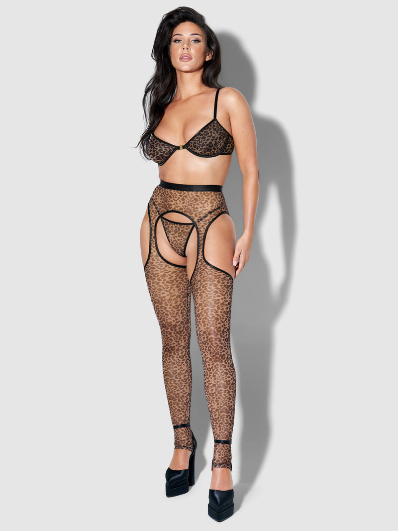 Alanza Ultra Fine Mesh Fundie - Fredericks of Hollywood