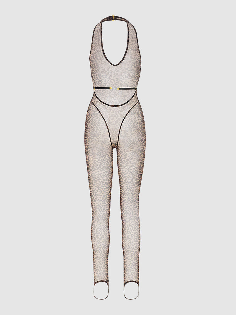 Alanza Ultra Fine Mesh Bodystocking - Fredericks of Hollywood