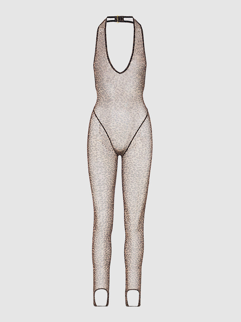 Alanza Ultra Fine Mesh Bodystocking - Fredericks of Hollywood