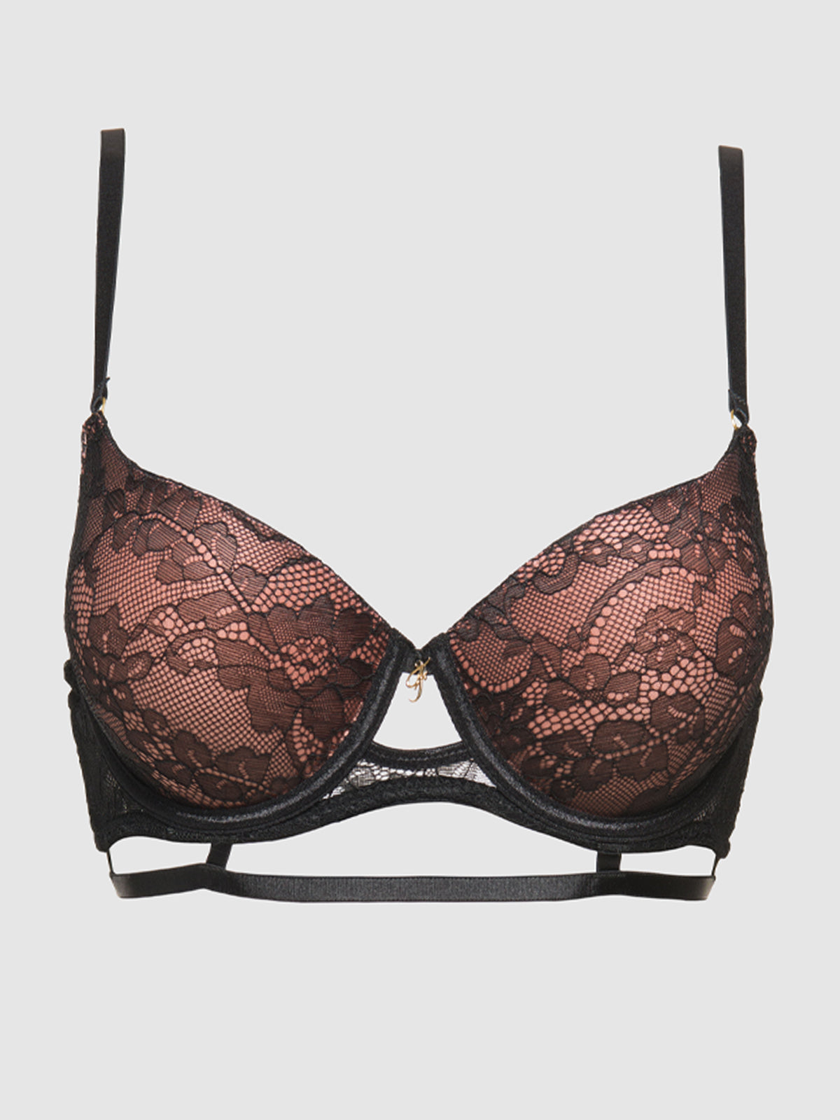 Natasha Longline Push Up Bra - Fredericks of Hollywood