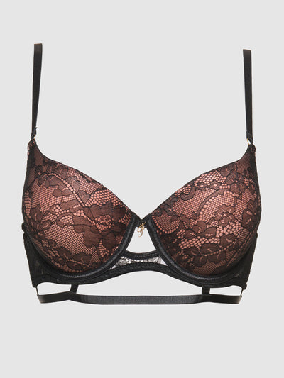 Natasha Longline Push Up Bra - Fredericks of Hollywood