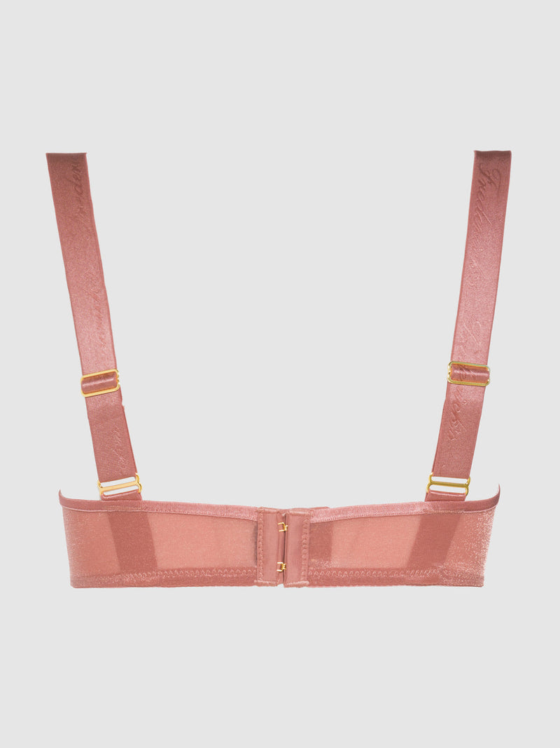 Pia Unlined Cutout Mesh Bra - Fredericks of Hollywood