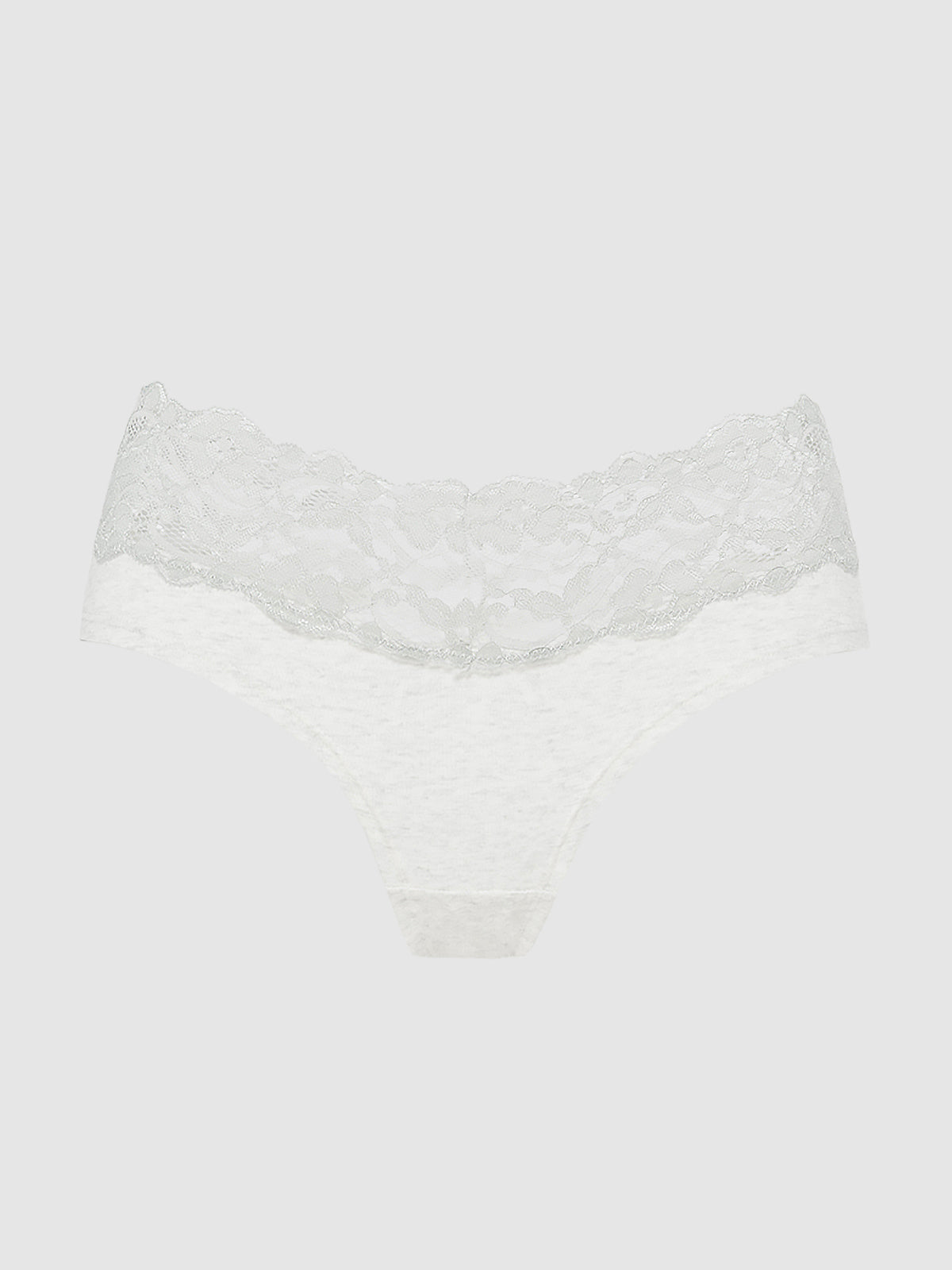 Bridget Cotton &amp; Lace Hipster - Fredricks of Hollywood