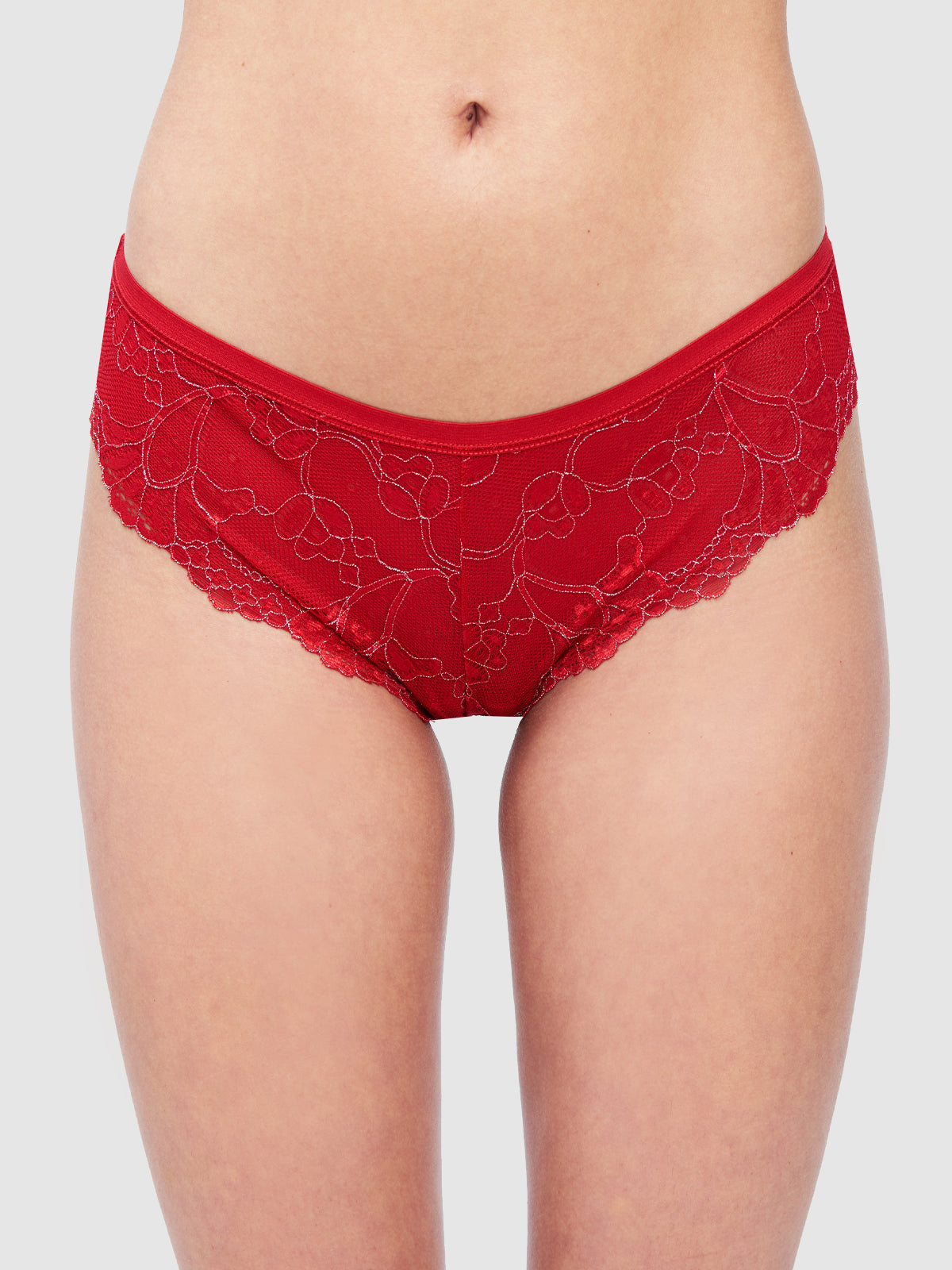 Imogen Lace And Lurex Tanga - Fredericks of Hollywood