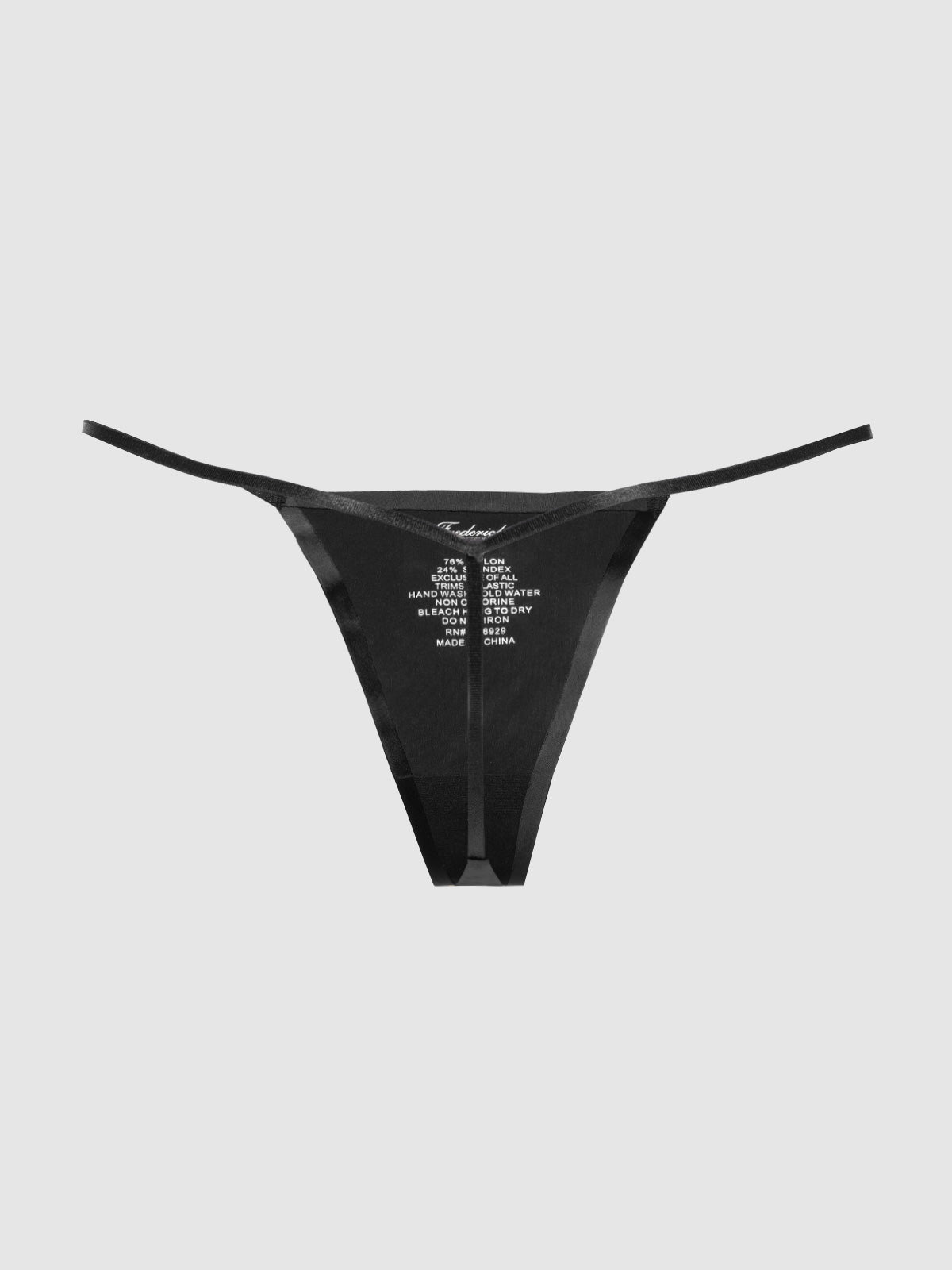 Lexi Liquid Satin G-String - Fredericks of Hollywood