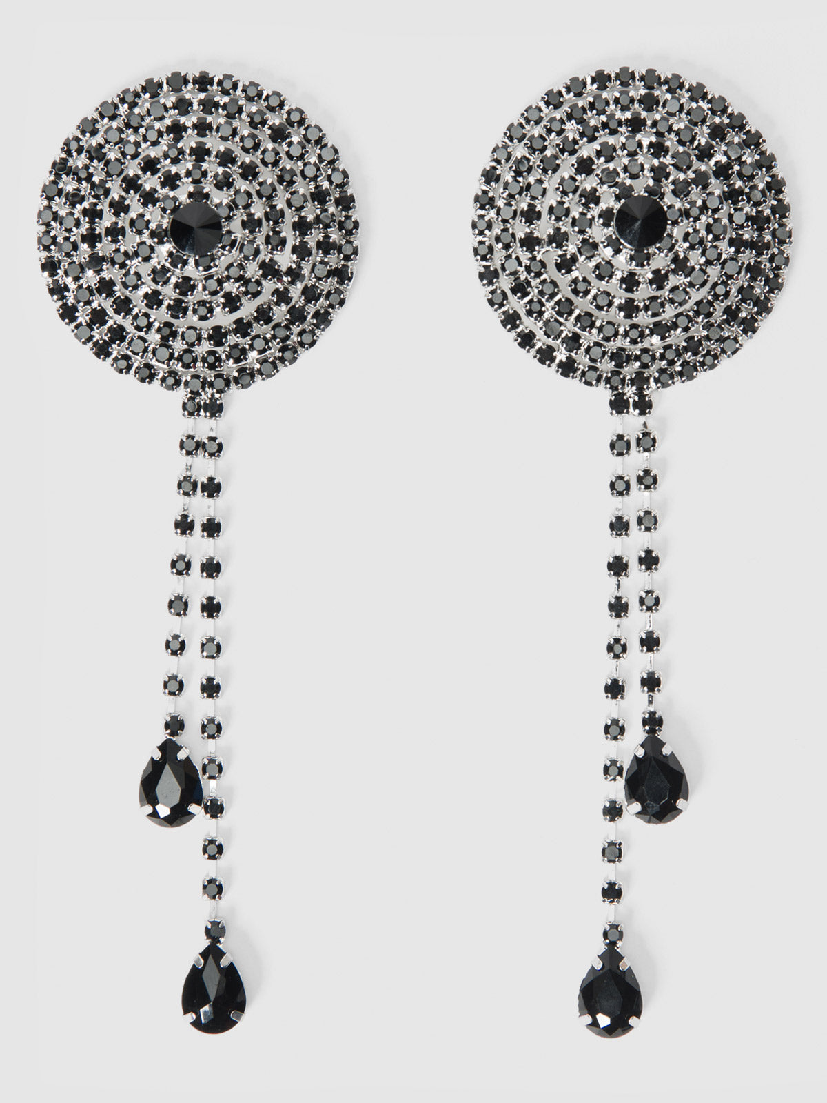 Ziggy Rhinestone Cone &amp; Dangle Pasties - Fredericks of Hollywood