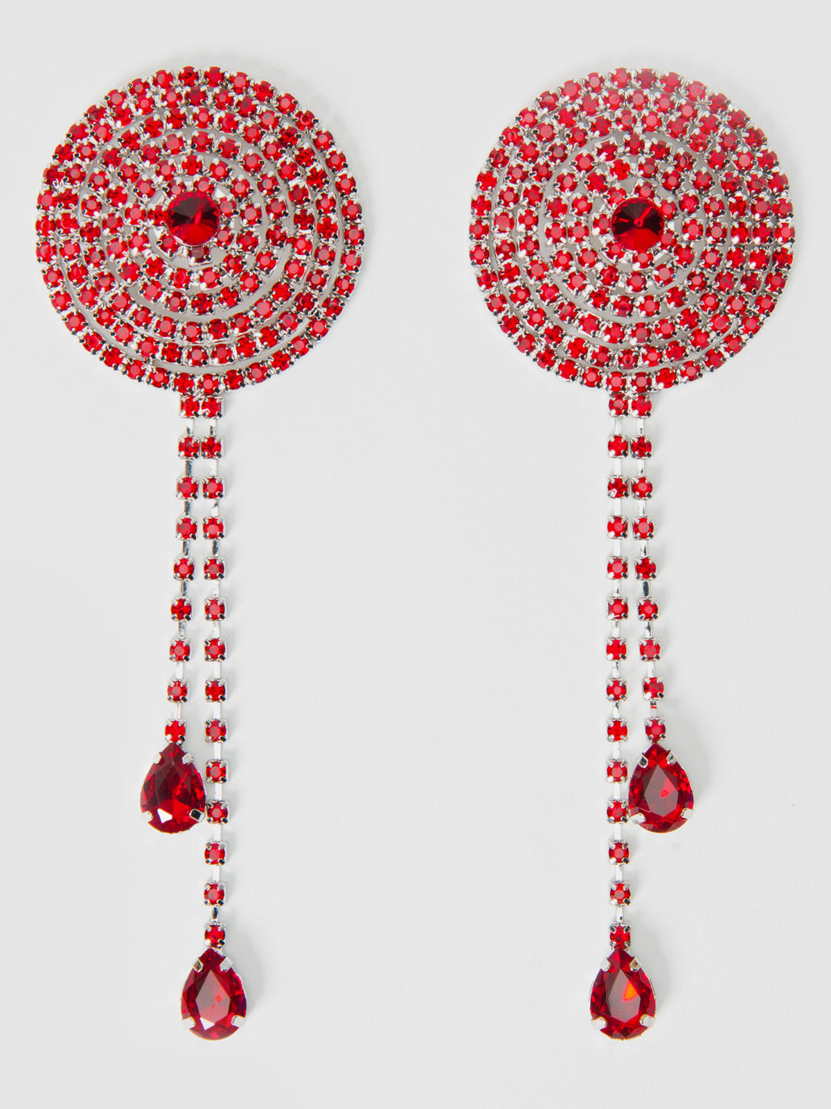 Ziggy Rhinestone Cone &amp; Dangle Pasties - Fredericks of Hollywood