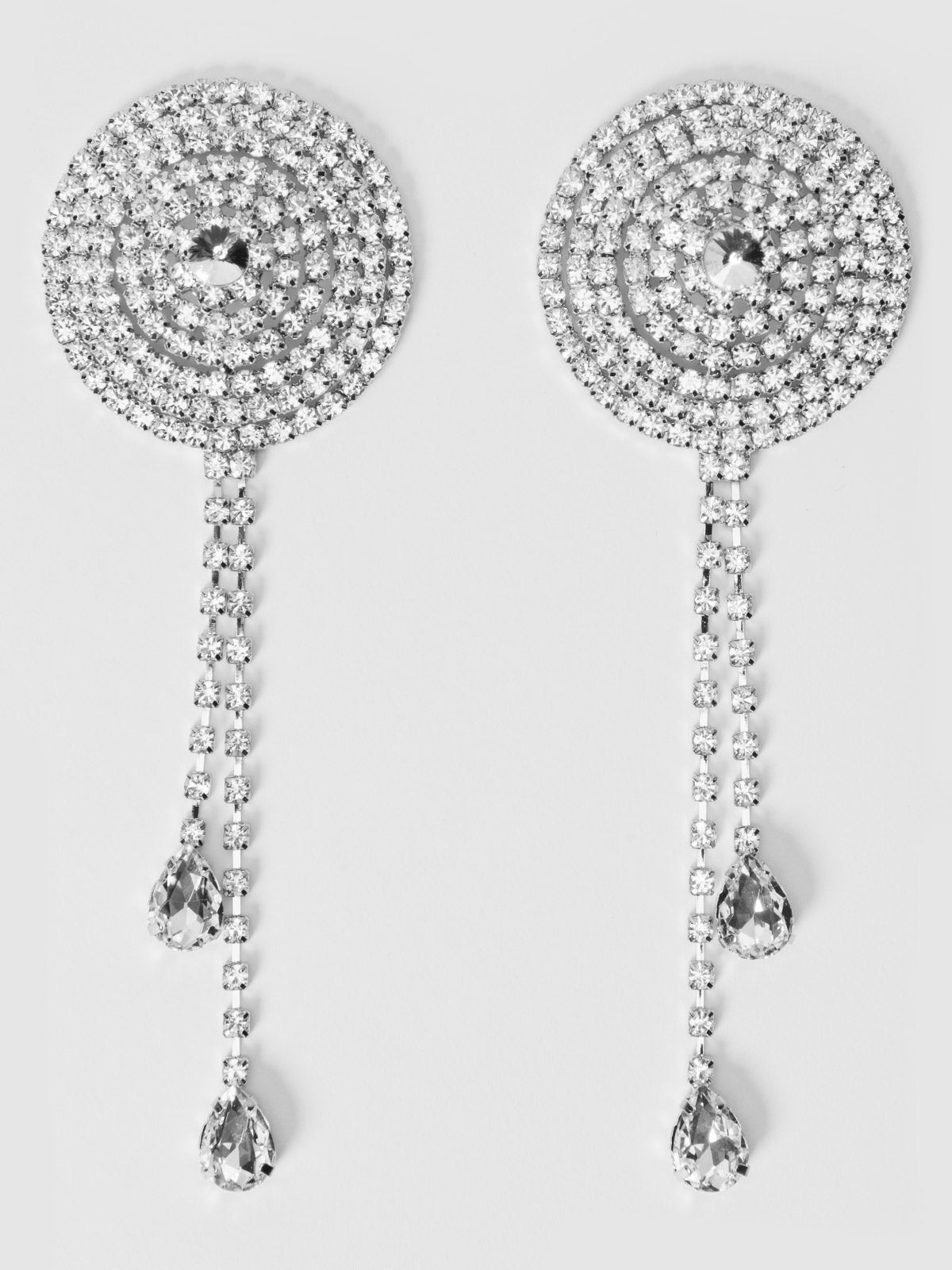 Ziggy Rhinestone Cone &amp; Dangle Pasties - Fredericks of Hollywood