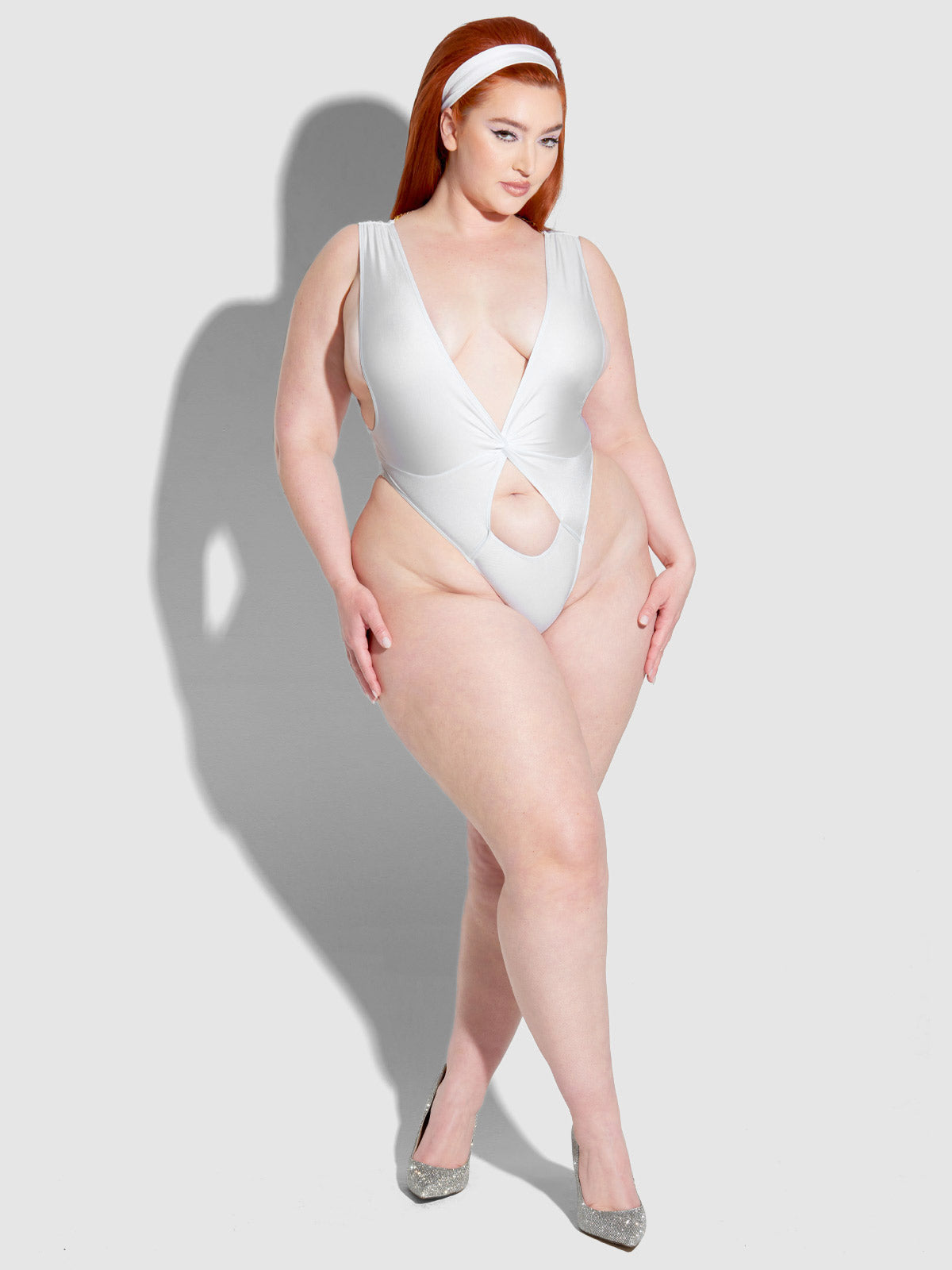 Amala Draped Swim One Piece - Fredricks of Hollywood