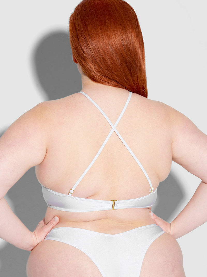 Amala Underwire Scoop Swim Top - Fredricks of Hollywood