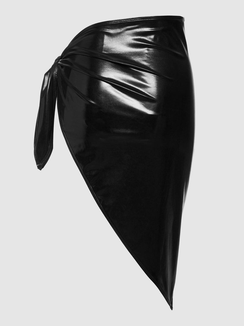 Onyx Wrap Sarong Coverup - Fredricks of Hollywood