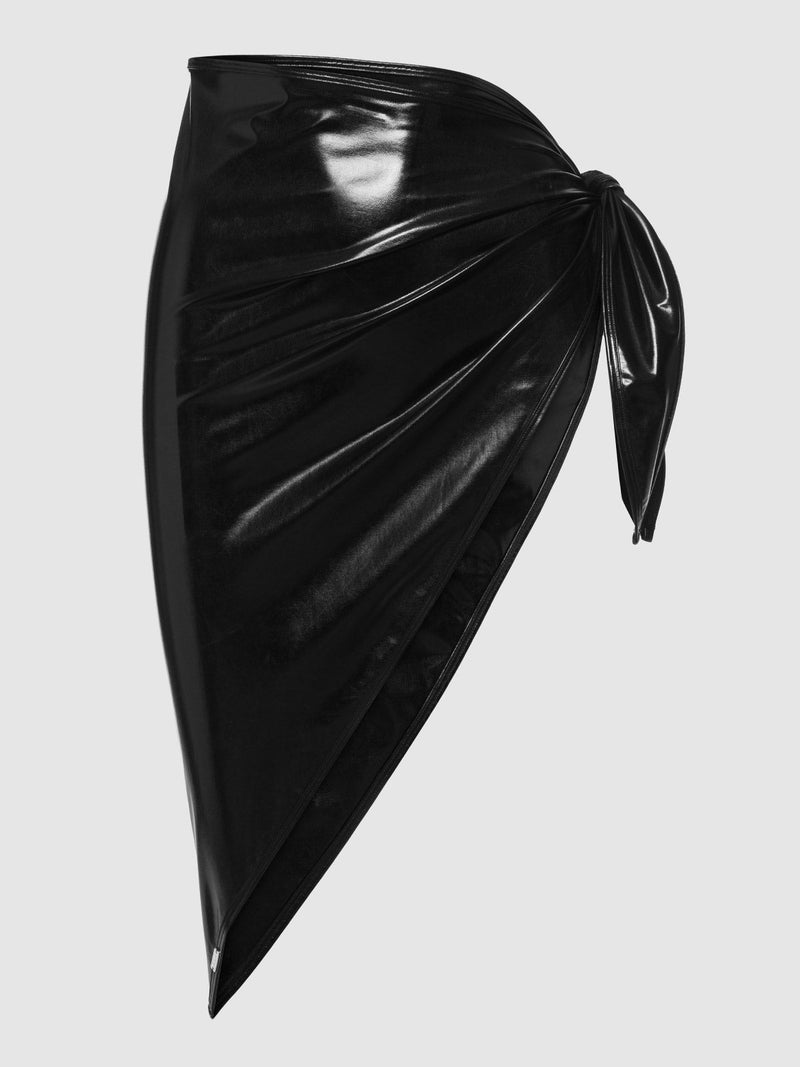 Onyx Wrap Sarong Coverup - Fredricks of Hollywood