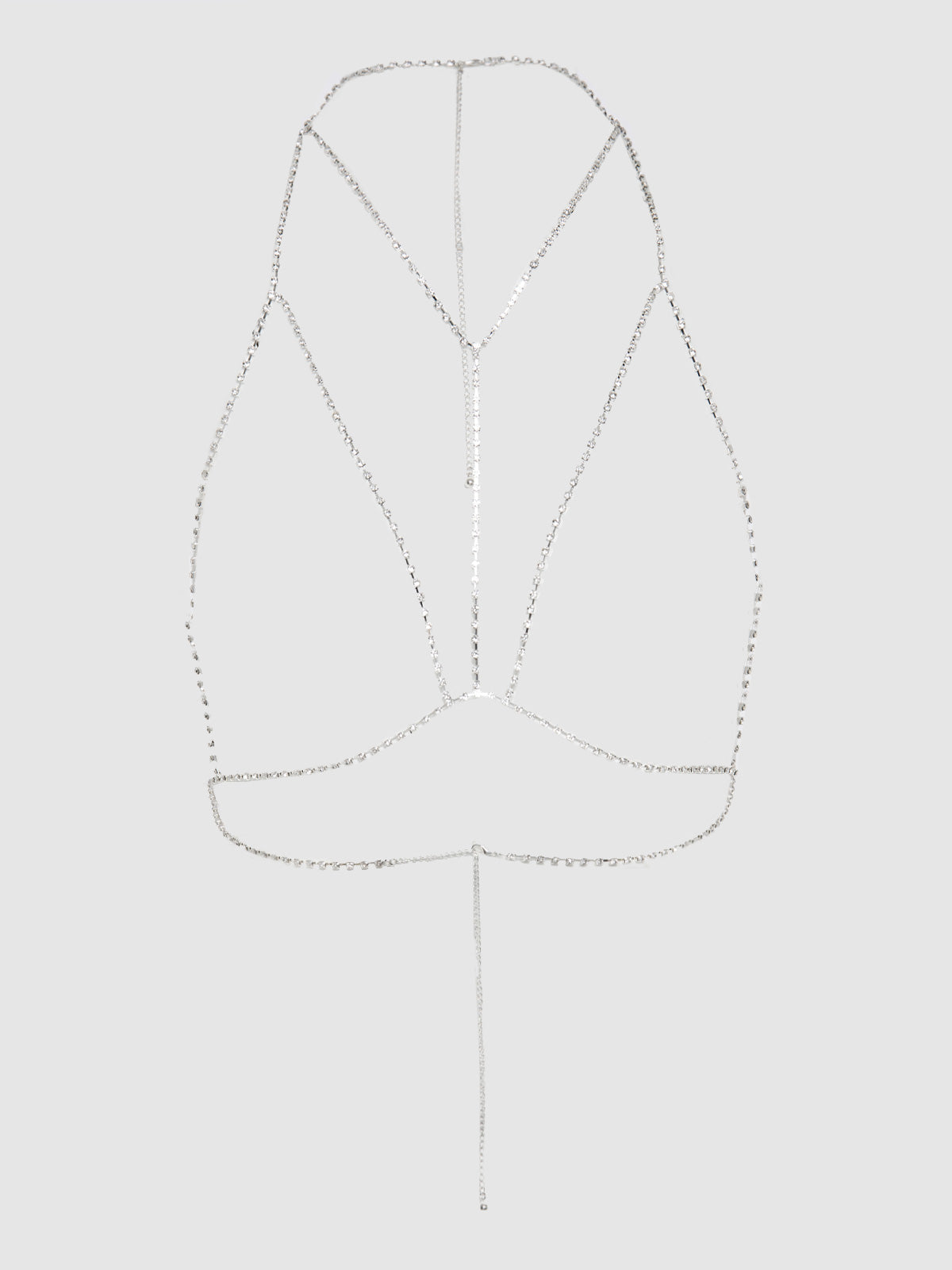 Ziggy Rhinestone Harness Bra - Frederick's of Hollywood