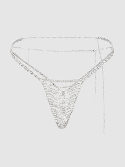 Ziggy Rhinestone Thong - Fredericks of Hollywood