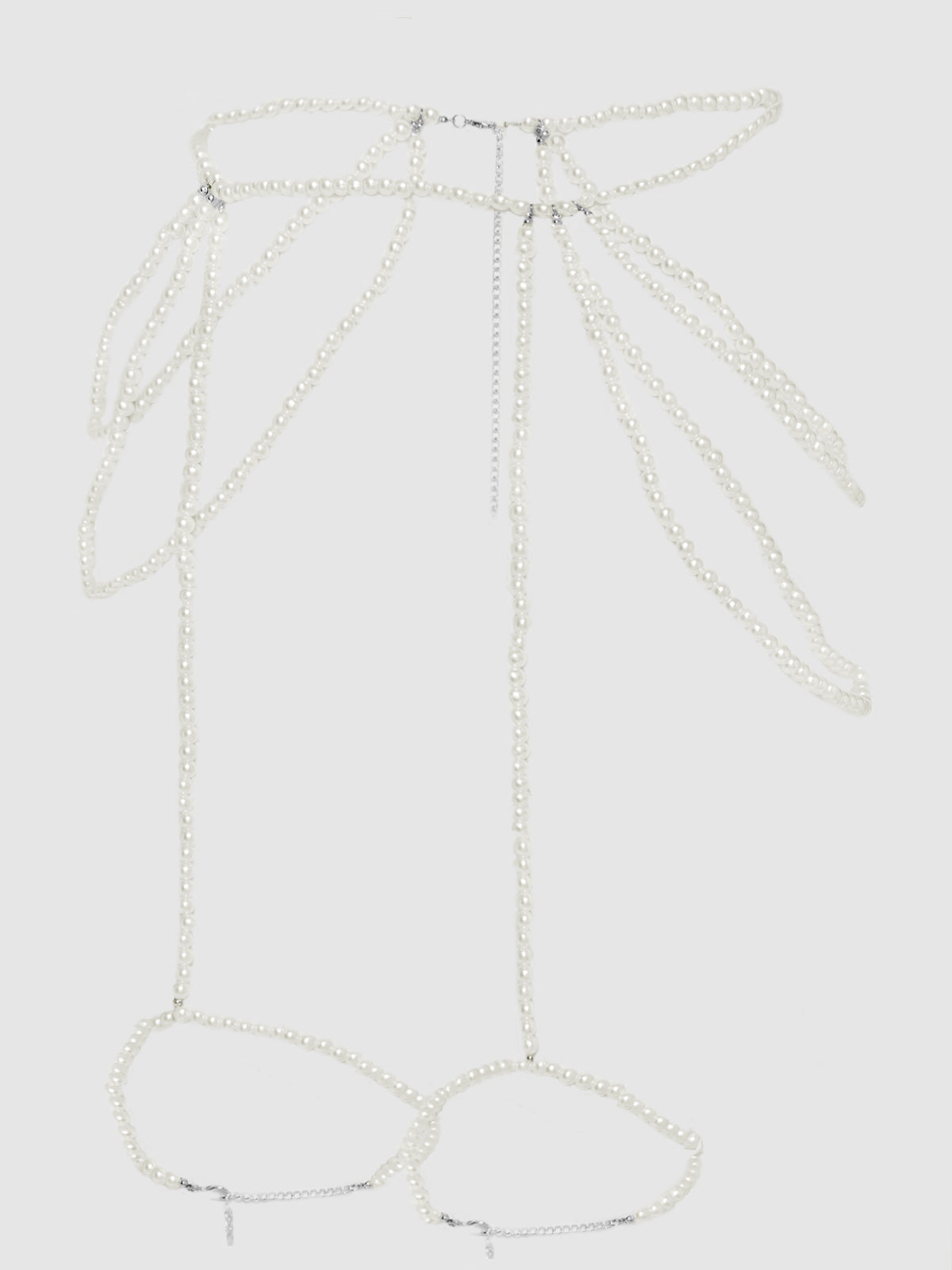 Pearl Draped Garter - Fredericks of Hollywood
