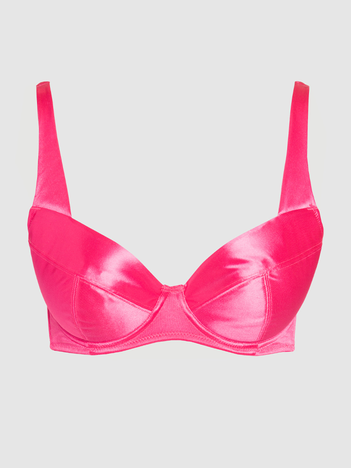 Va Va Voom Satin Full Figure Push Up Bra – Frederick's of Hollywood