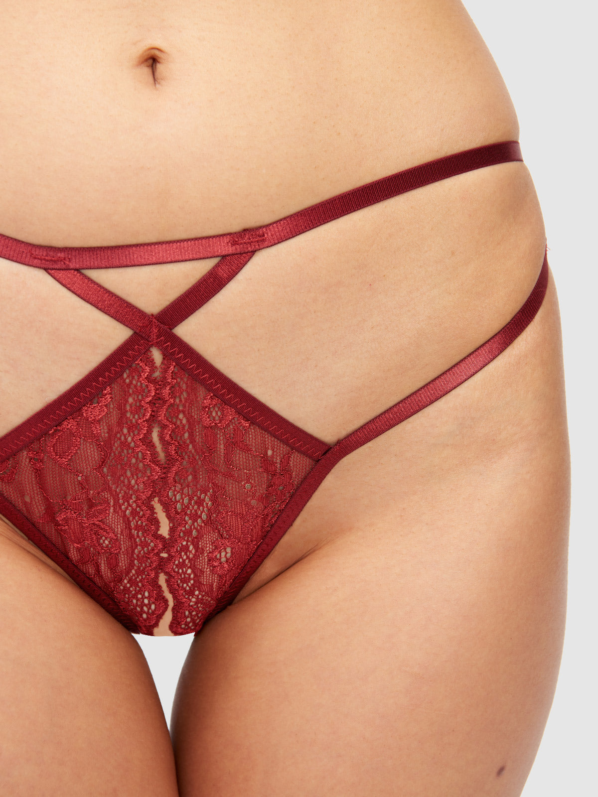 Charli Open Crotch Hipster - Fredericks of Hollywood